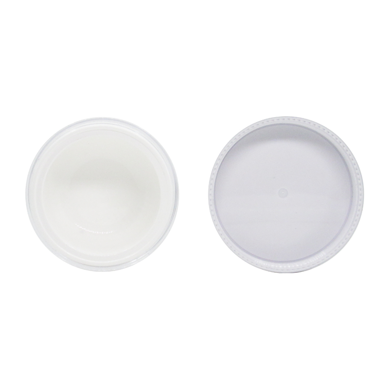 Customizable craft round cosmetic empty jar,50g Acrylic double wall face cream/moisturizing cream container package free samples