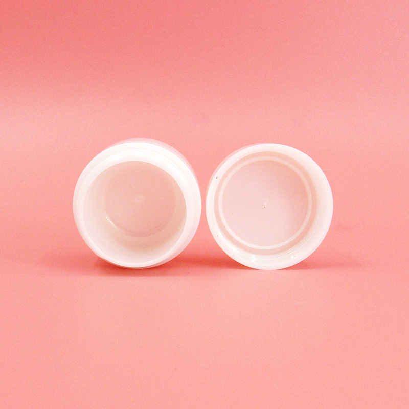 5g cosmetics cream sample container custom round portable plastic face cream jar mini white small empty jars supply