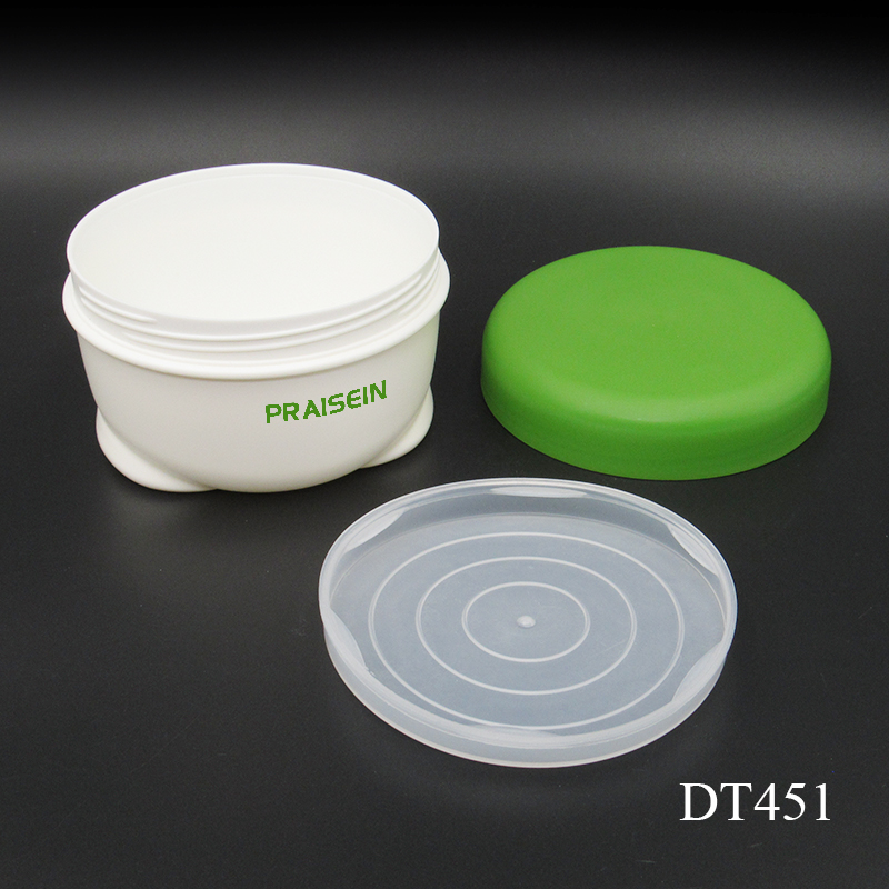 Factory price 140g skin care packaging container baby children's moisturizer jar PP wide mouth plastic cream jar