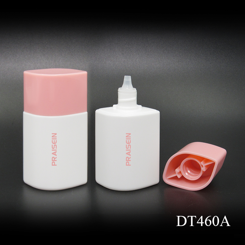 Cosmetics bottle packaging hand cream bottle 30ml 50ml squeeze type plastic bottle empty sunscreen container