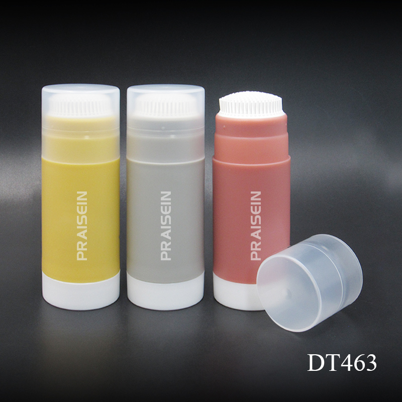 New personal care package 20g empty mask stick bottle bottom twist refillable sunscreen stick tube deodorant packaging