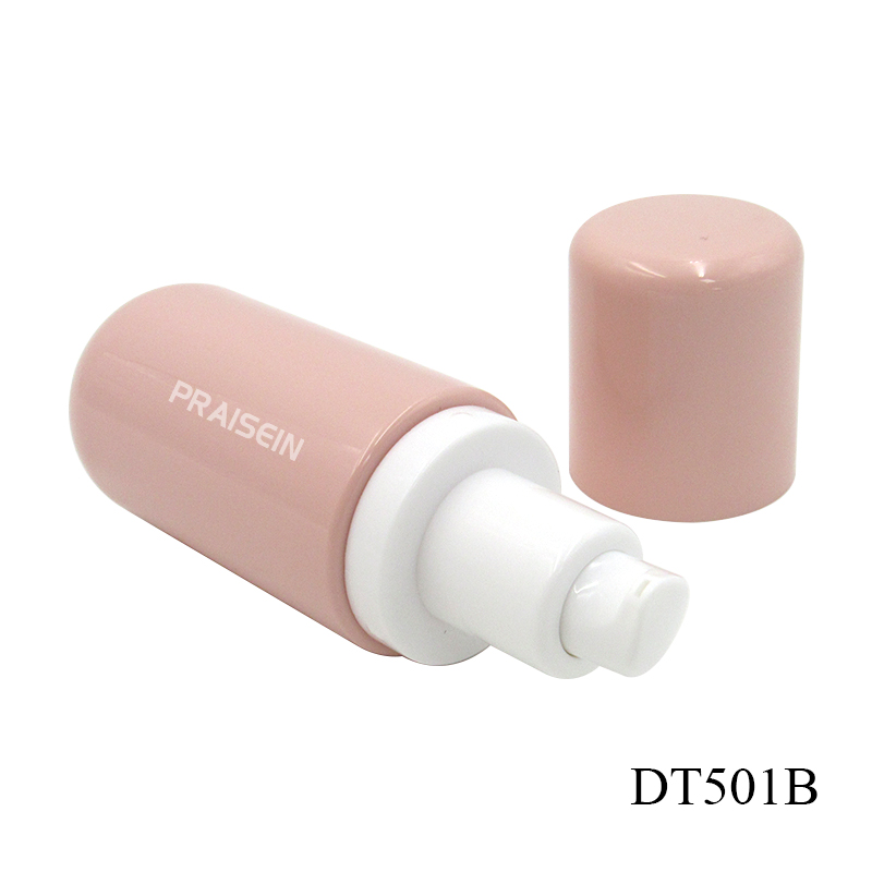 70 100 120 150ml Pink skin care package round plastic container for lotion, empty face cream jar packaging