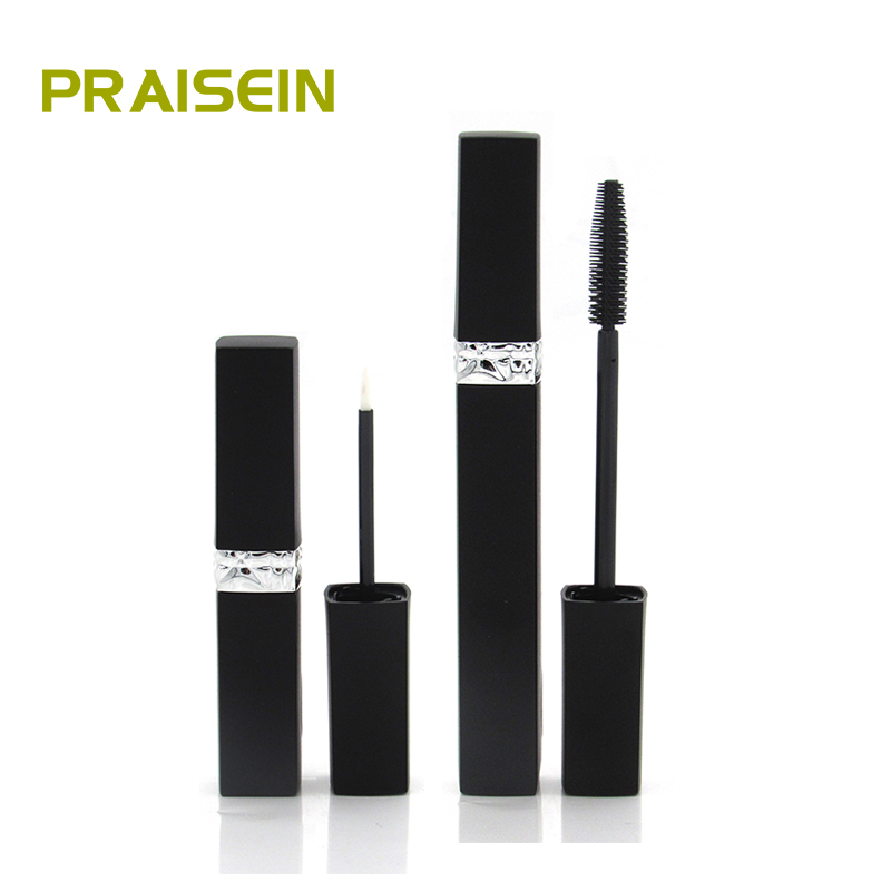 Hot selling factory price custom cosmetic Light luxury makeup empty mascara Eyeliner plastic square tube container packaging