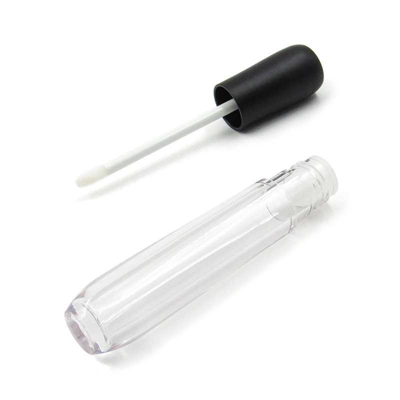 Factory price outlet black cosmetic high quality double wall Clear Lipgloss empty Tube container packaging