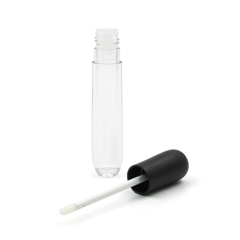 Factory price outlet black cosmetic high quality double wall Clear Lipgloss empty Tube container packaging