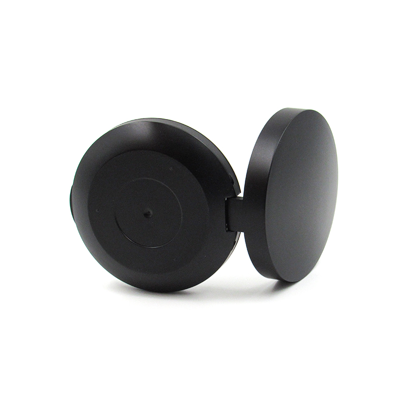 Makeup Black Round Plastic ABS Air Cushion Foundation BB CC Empty Case Container Manufacturer Customized Cosmetic Packaging