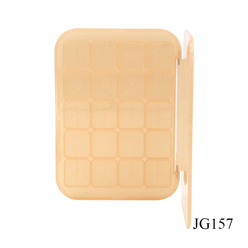 Simple square multicolor cosmetic eye shadow palette, 20-color plastic empty eye shadow case manufacturer wholesale