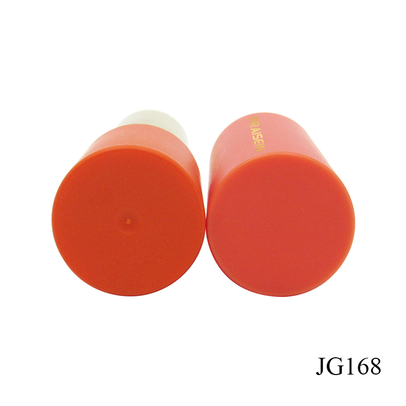 Round empty lipstick container packaging factory OEM ODM cosmetic plastic lipstick tubes