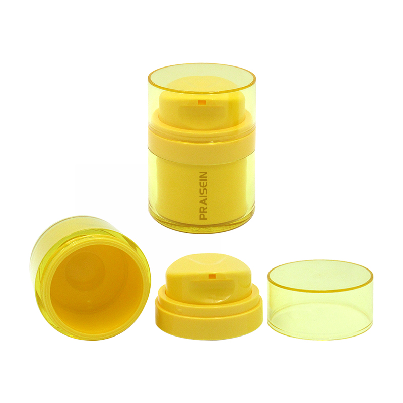 50g Plastic skin care cream packaging press vacuum pump lotion bottle double wall acrylic container airless cream jars