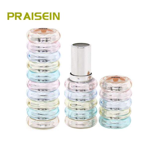 Caliber 11.8mm colorful round cosmetic lipstick tube unique design plastic empty lipstick containers packaging