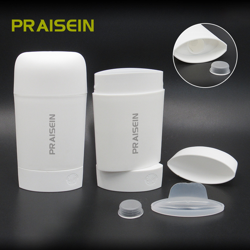 50g bottom filled empty deodorant stick container white plastic tube packaging for deodorant stick