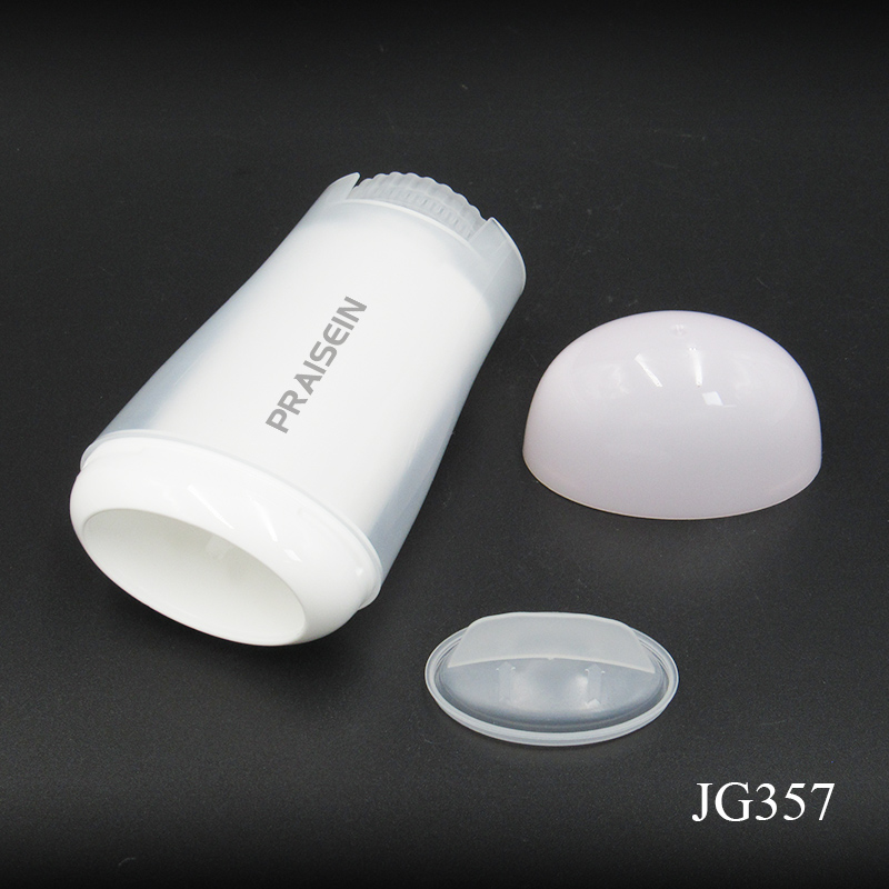 New arrival wholesale solid deodorant container bottom inverted 40g double plastic empty deodorant stick packaging