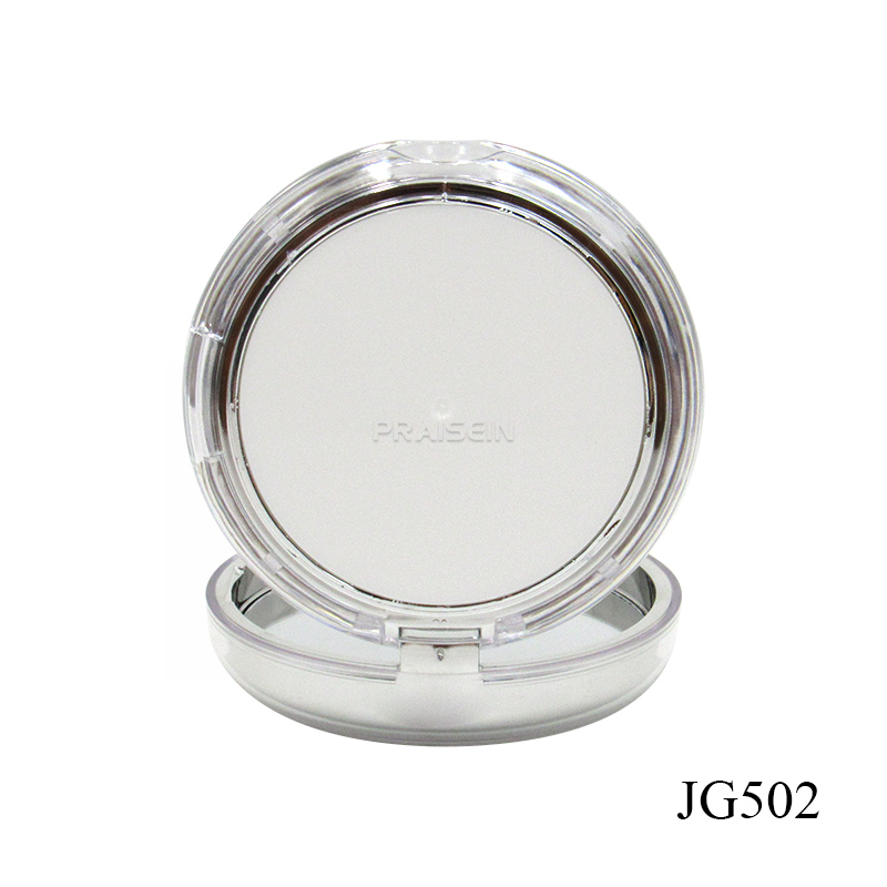 Silver Air cushion case custom round plastic replaceable air cushion foundation packaging