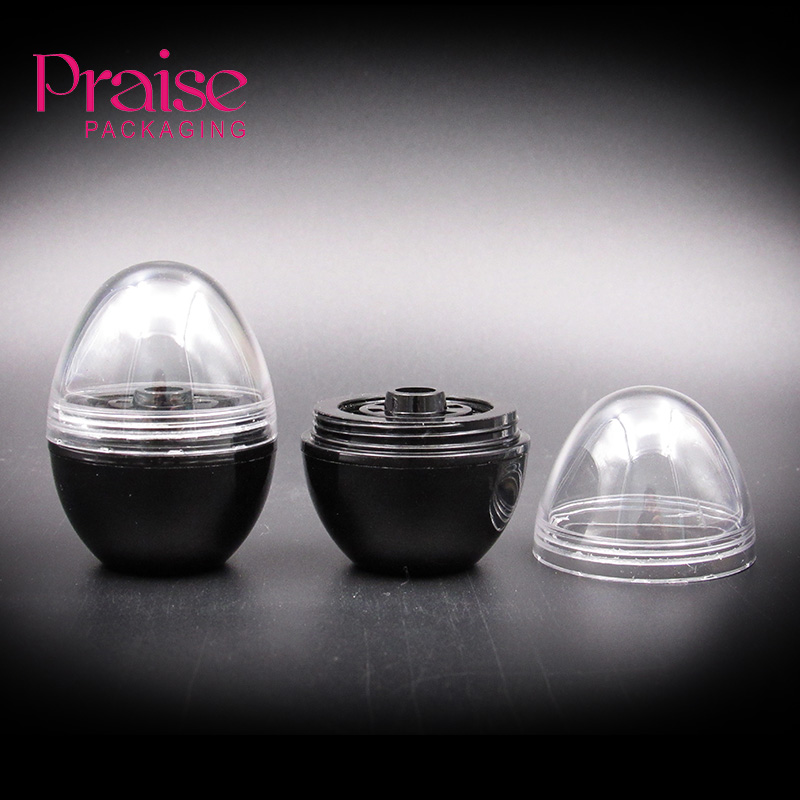 Egg shaped DIY Empty Lipbalm container tubes