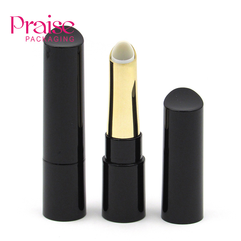 Fashion black Longwearing Waterproof Beauty lipstick tube