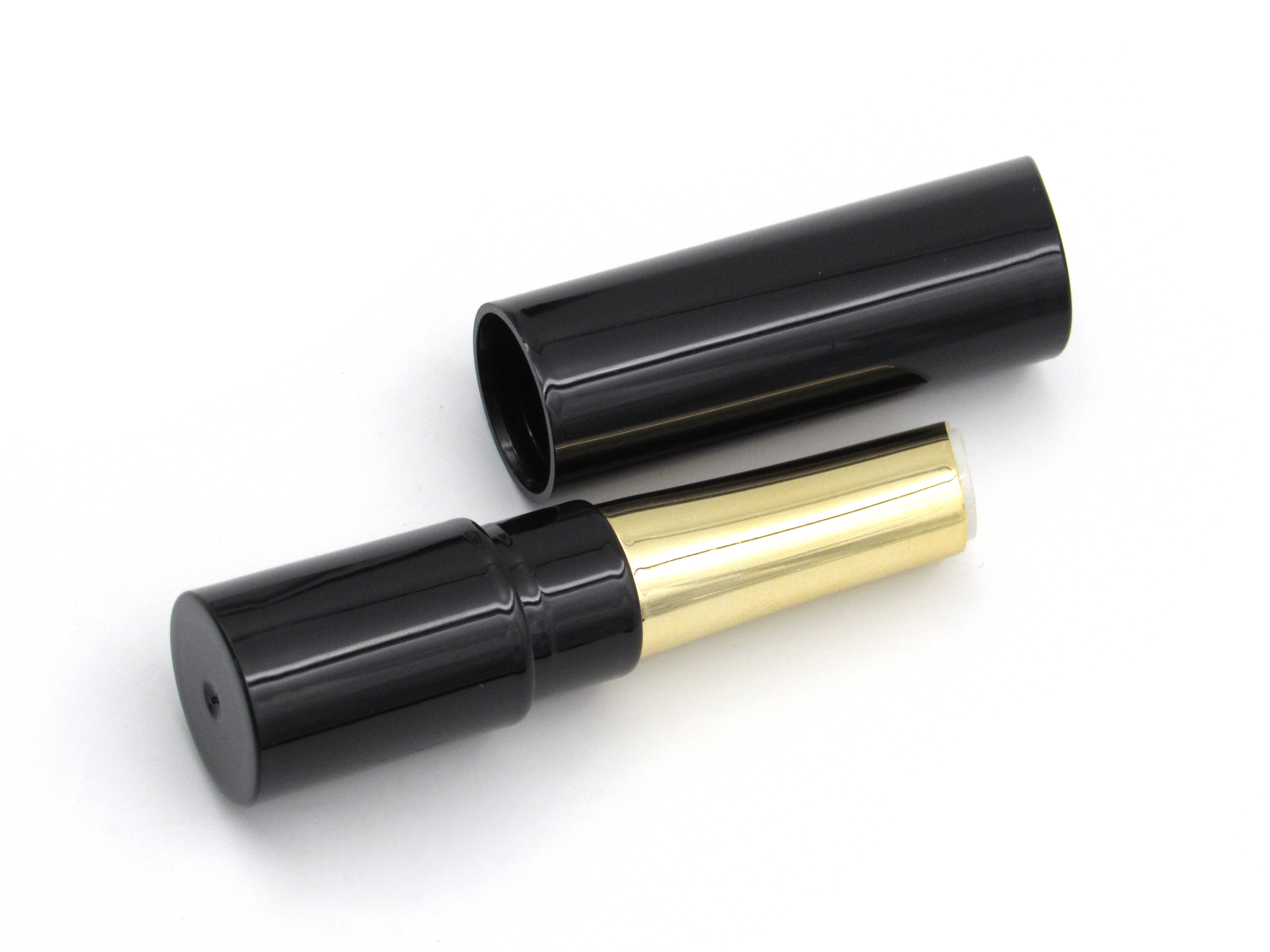 Fashion black Longwearing Waterproof Beauty lipstick tube