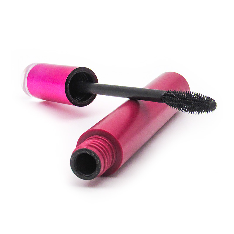 Wholesale cosmetic compacts factory outlet plastic makeup packaging empty round slim pencil Mascara Tube container