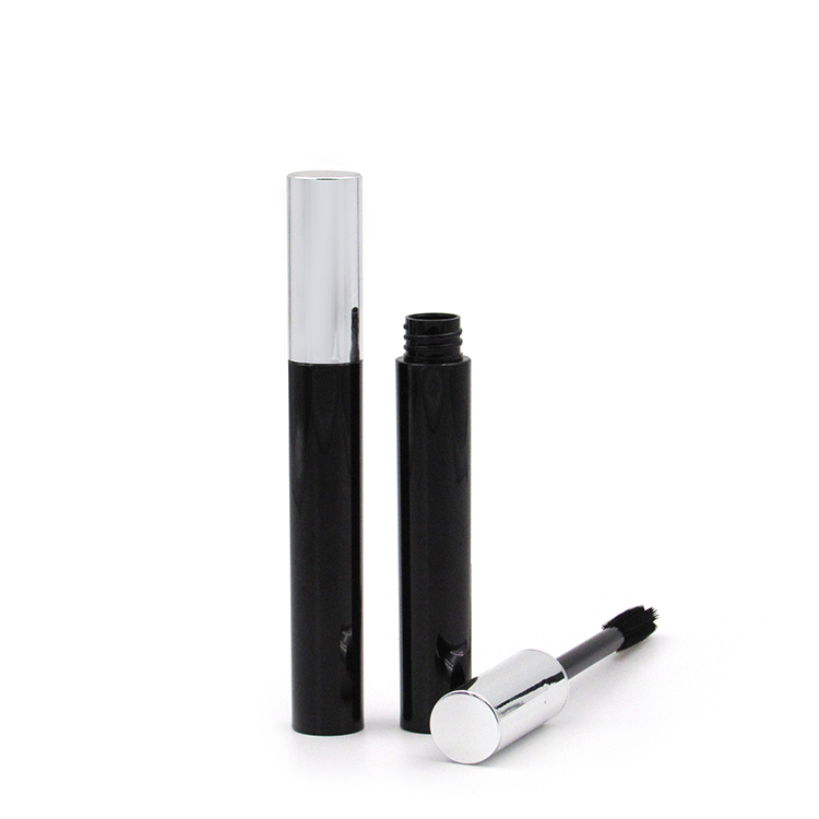 Wholesale Cosmetic plastic packaging 10/12ml makeup empty mascara tube container with brush