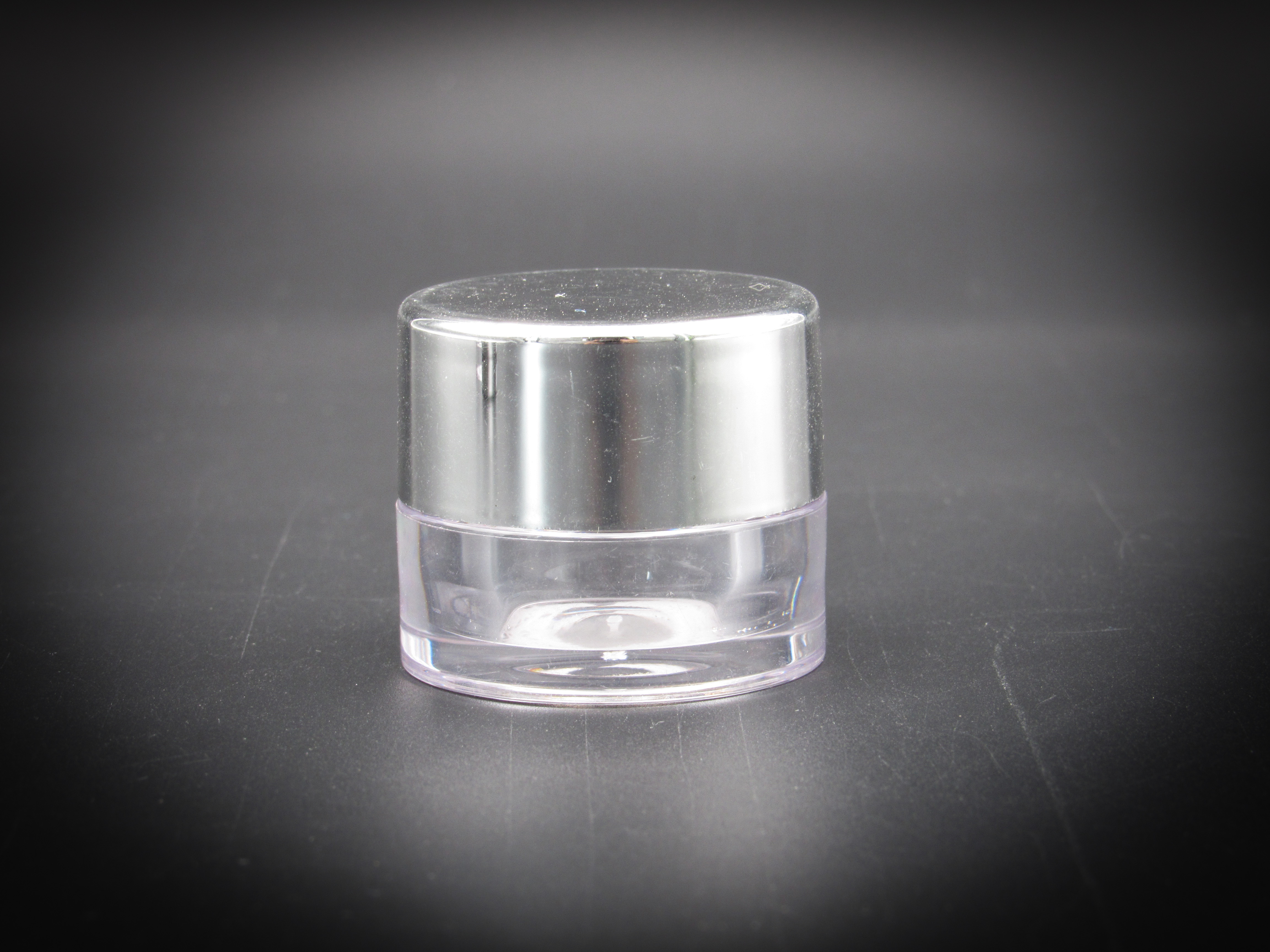 7.5g round plastic container eye shadow eyeliner jar