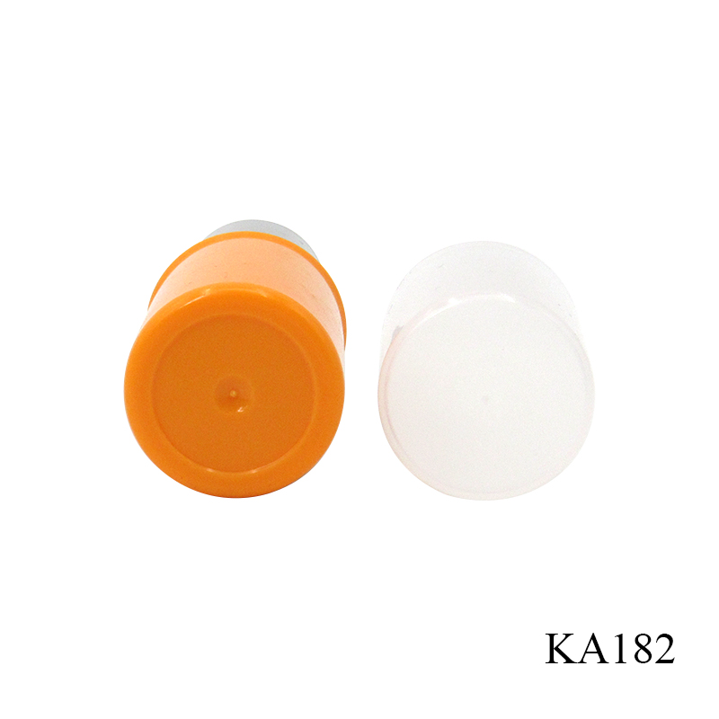 Empty cosmetic concealer foundation tube packaging 13g round rotating solid balm perfume stick plastic container