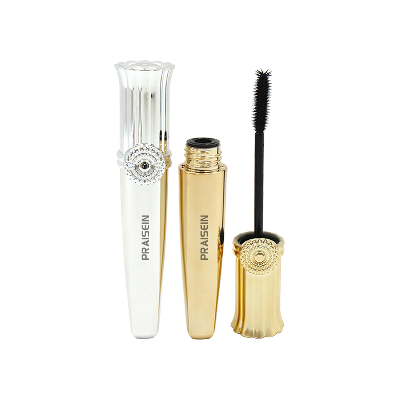 Praisein patent cosmetic packaging 6ml clear lip gloss tube own brand with logo silver mascara tube capacity 10ml