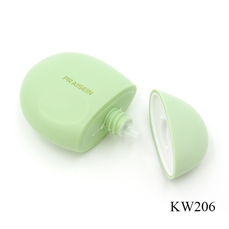 Acceptance customization green sunscreen bottle plastic squeeze bottle 50ml empty skin care lotion bottle container