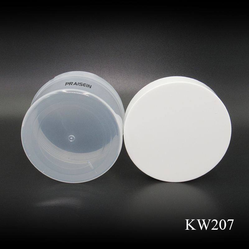 Cream jar shantou manufacturer 300g round wide mouth plastic jar packaging, transparent cosmetic cream jars