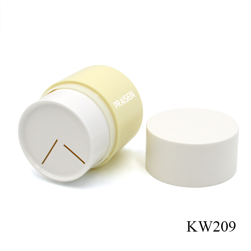 Wholesale cosmetics rotary solid makeup remover bottle 50g plastic container antiperspirant deodorant bottle