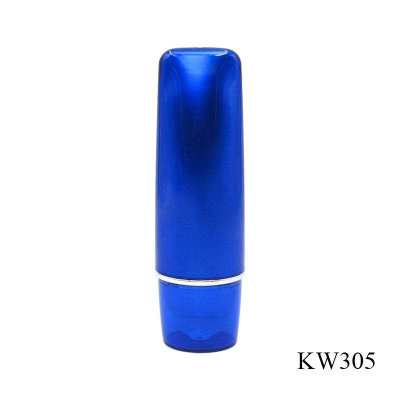 50ml custom double plastic cosmetic liquid foundation bottle empty lotion packaging container