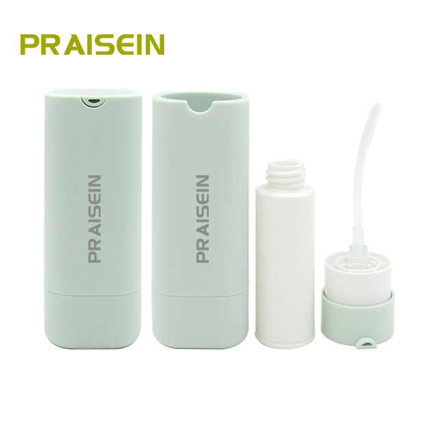 Free sample square serum twist up bottle wholesale 30ml cosmetic container empty plastic bottle for lotion