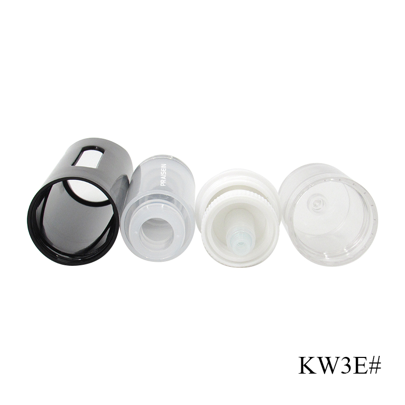 Wholesale round plastic packaging eye Cream Essence container custom 10ml empty skin care serum bottles