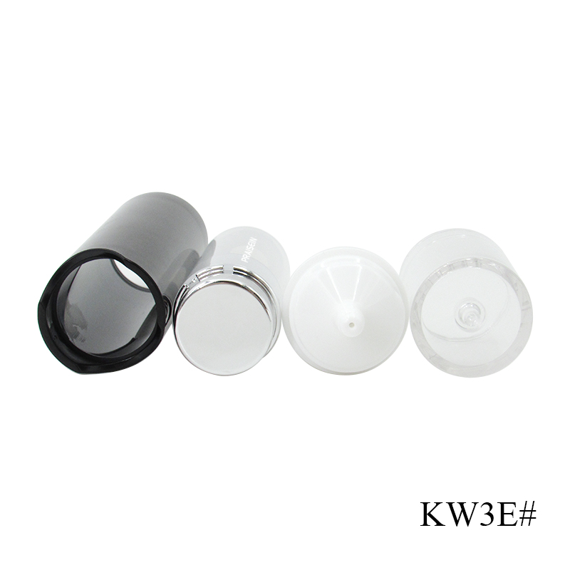 Wholesale round plastic packaging eye Cream Essence container custom 10ml empty skin care serum bottles