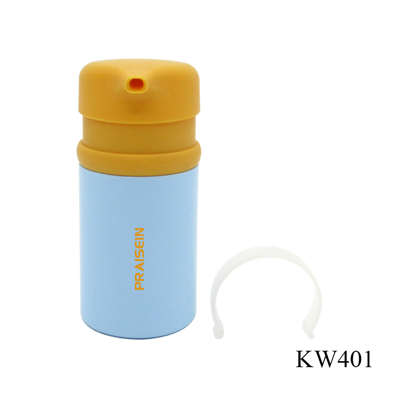 Wholesale reusable empty skin care lotion bottle with pump 50ml round PETG plastic lotion bottle packaging