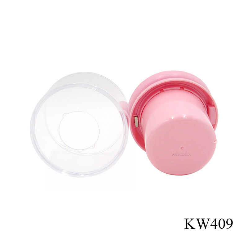 80g magnetic cream bottle replaceable inner bottle plastic skin care cream packaging container plastic jar