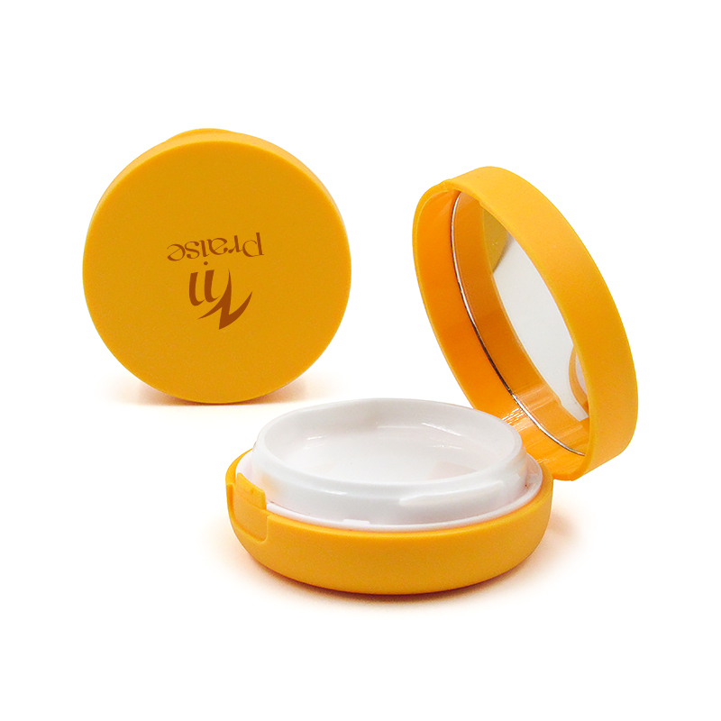 8g Fashion cosmetic round air cushion BB foundation case with mirror empty air Cushion powder case packaging