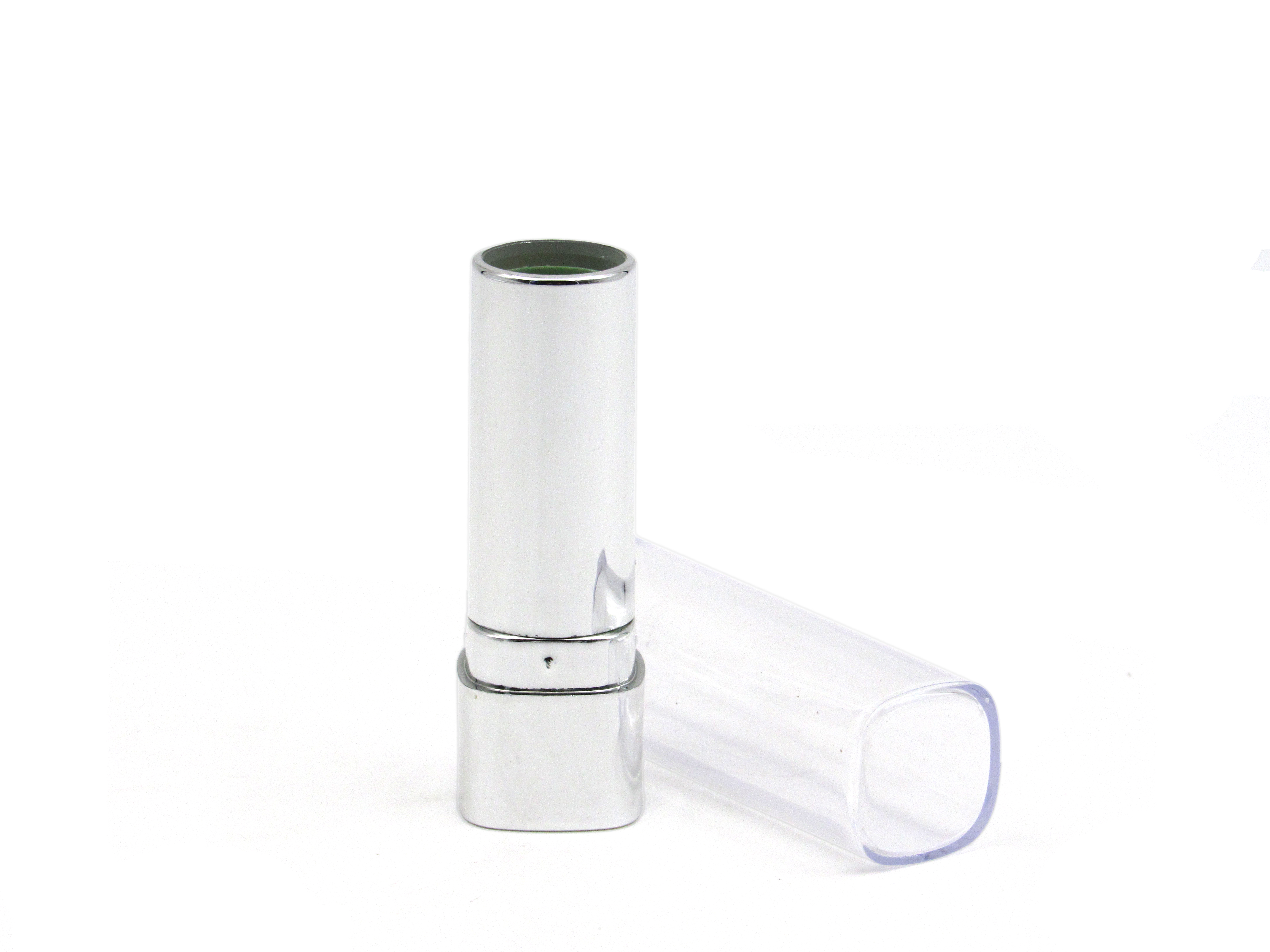 Wholesale Professional design makeup plastic square empty lipstick tube container packaging