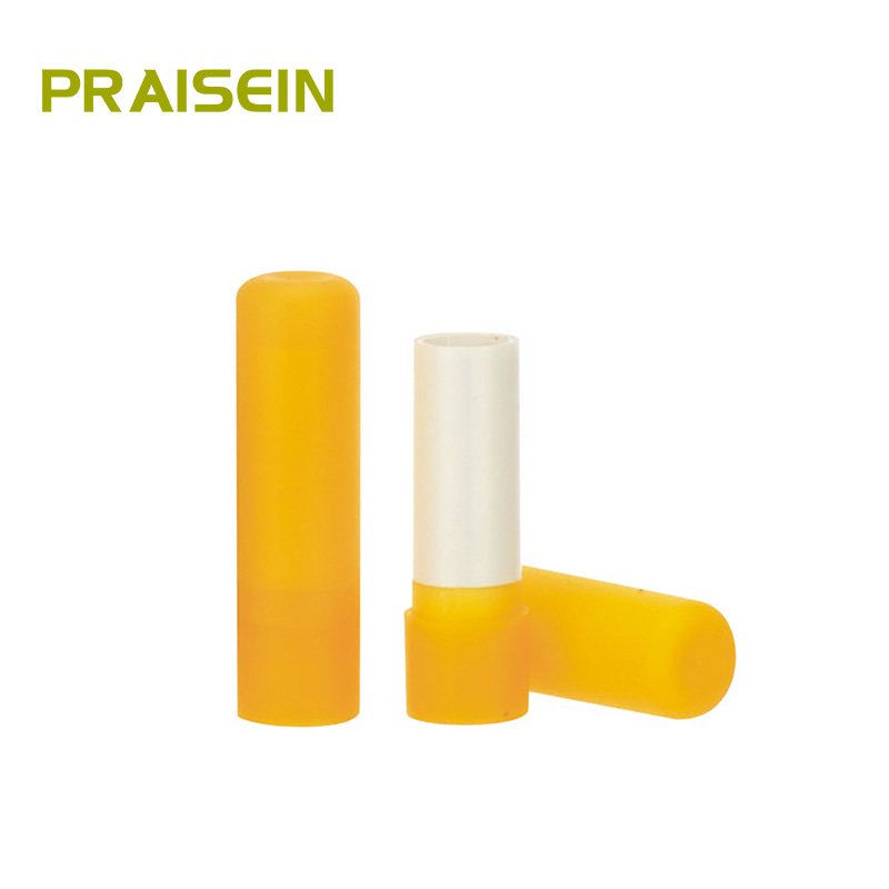 Custom printed plastic round lip balm container tubes