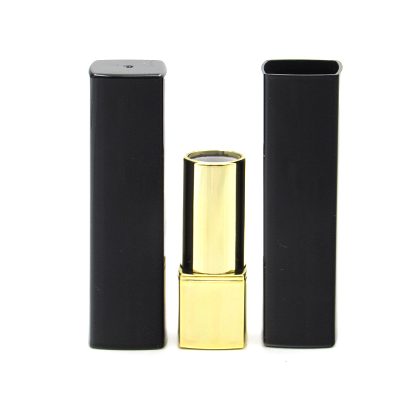 Factory price wholesale Fashion cosmetic square empty lipstick plastic tube container packaging with spring