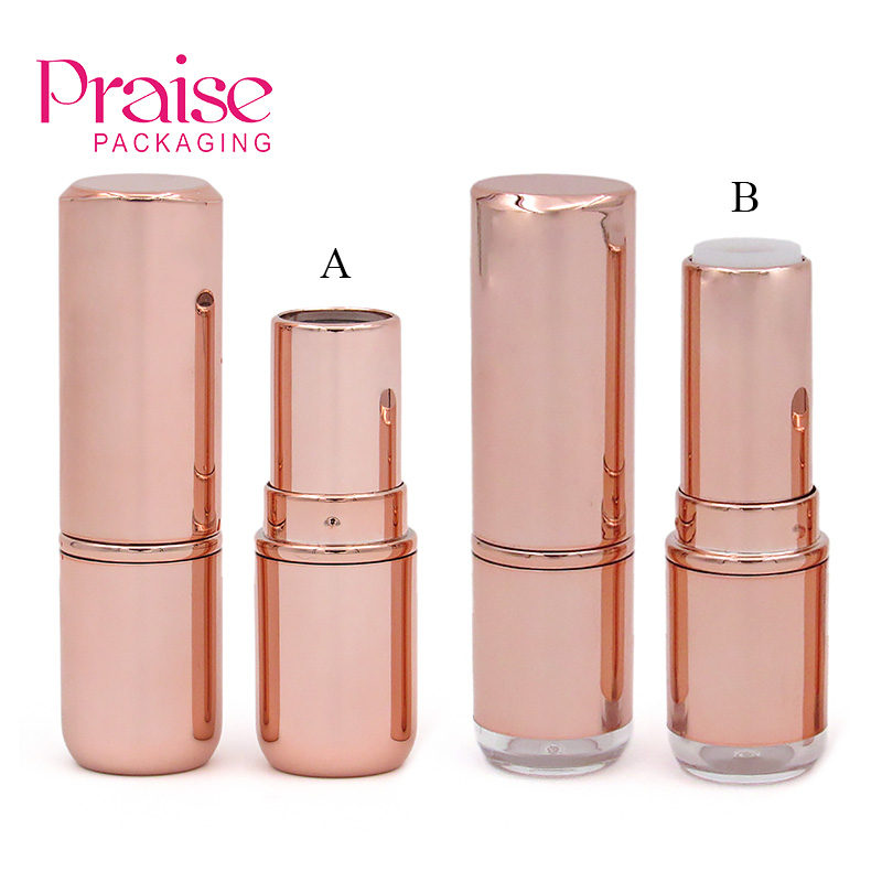 Cheap price plastic custom your own cosmetic empty lip stick container lip balm tube makeup packaging