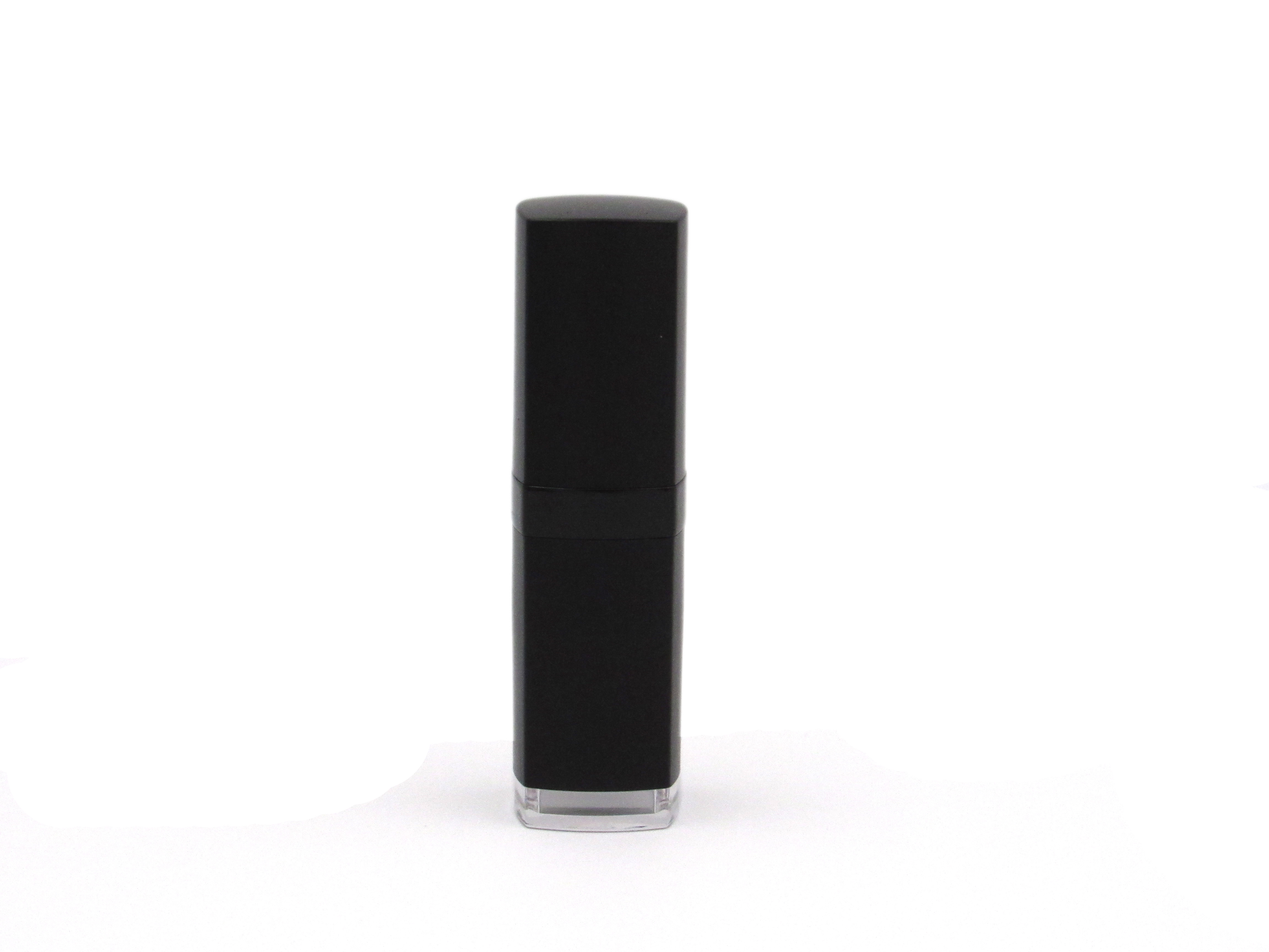 New product cosmetic tube packaging black plastic lipstick container