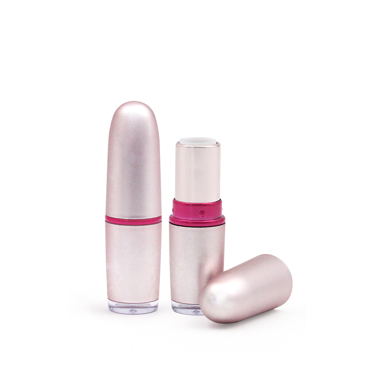 Wholesale makeup custom pattern LOGO High quality bullet shape empty lip stick tube for Women cosmetic plastic packaging