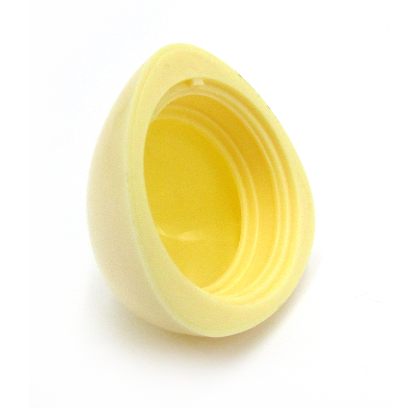 Unique and lovely children's lip balm ball container, portable small triangle plastic lip balm case for lip care products