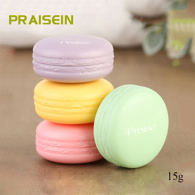 Free sample 10g cute round plastic face cream container, empty cosmetic lip balm jar packaging wholesale