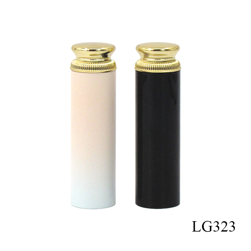 Gradient round lipstick container cosmetics packaging custom logo, empty plastic lipstick tube manufacturers wholesale prices