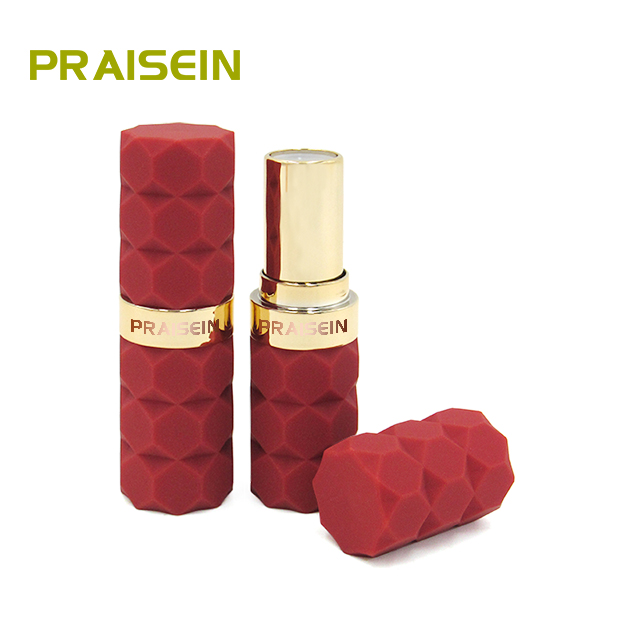 Red lipstick empty tubes container plastic cosmetics empty lipstick tube packaging custom