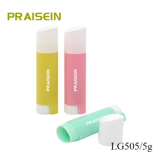 Private brand custom plastic cosmetic tubes empty kids lip balm tubes packaging sold