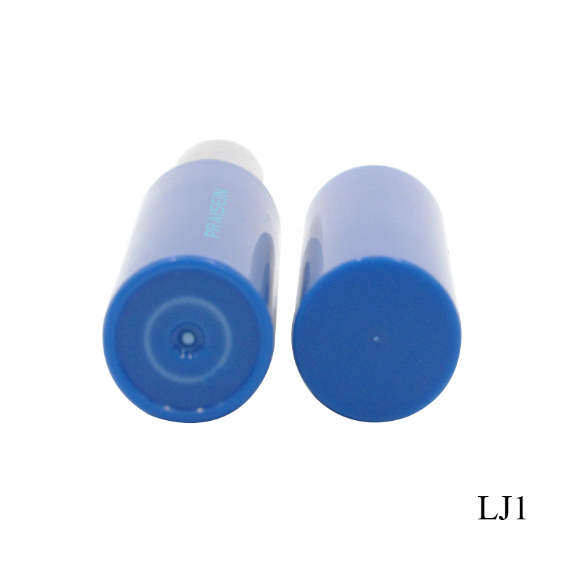 Empty plastic cosmetic container for lipstick custom wholesale round empty lipstick tube