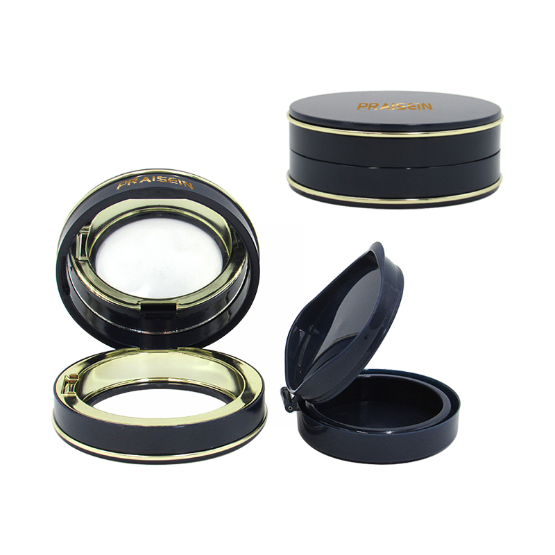 Wholesale cosmetic air cushion BB cream case with mirror magnetic buckle foundation box air cushion case plastic packaging