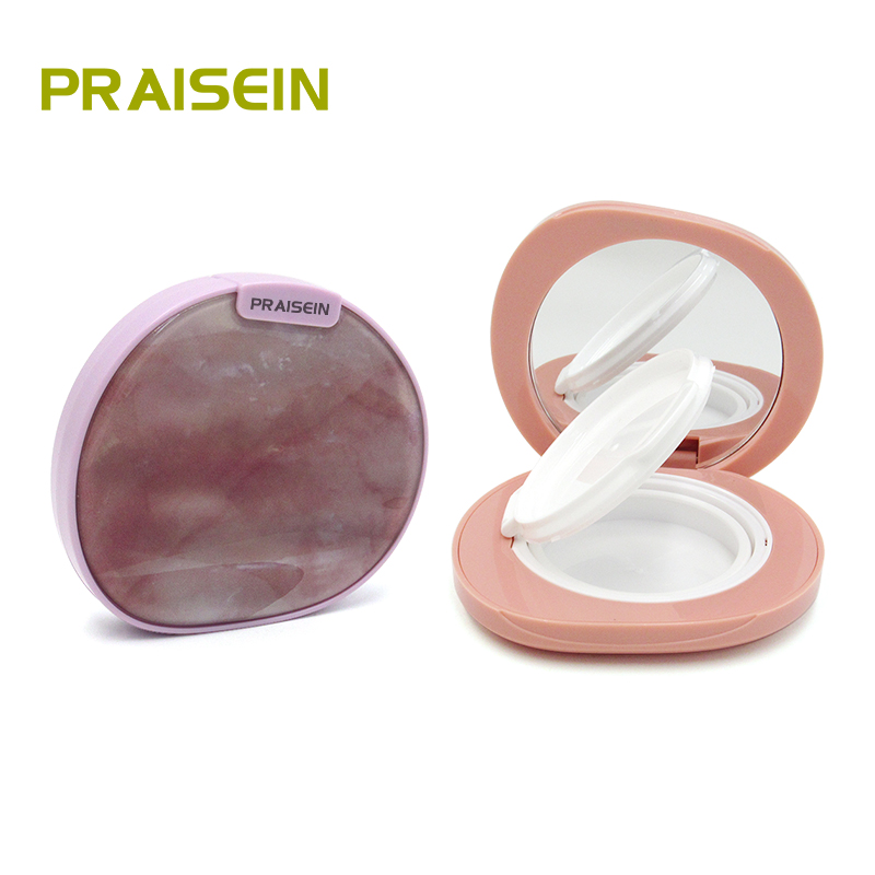 Plastic cosmetic foundation case packaging empty BB CC cream air cushion case customized