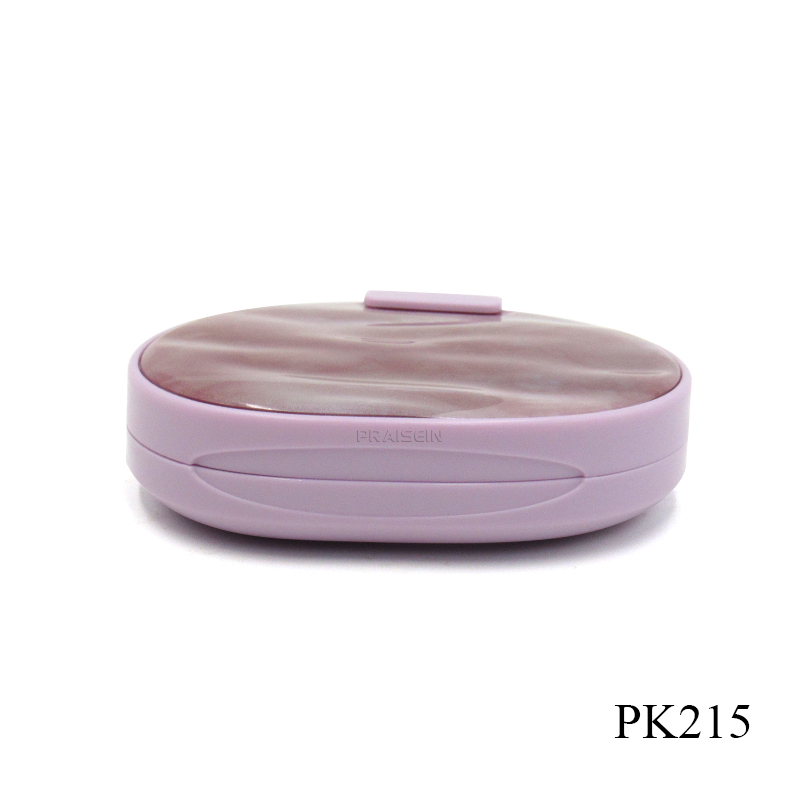 Plastic cosmetic foundation case packaging empty BB CC cream air cushion case customized